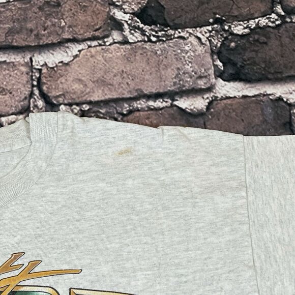 Vintage Xplosion Shirt 1995 Brett Favre Caricature In It To Win It Packers Large - Picture 9 of 16